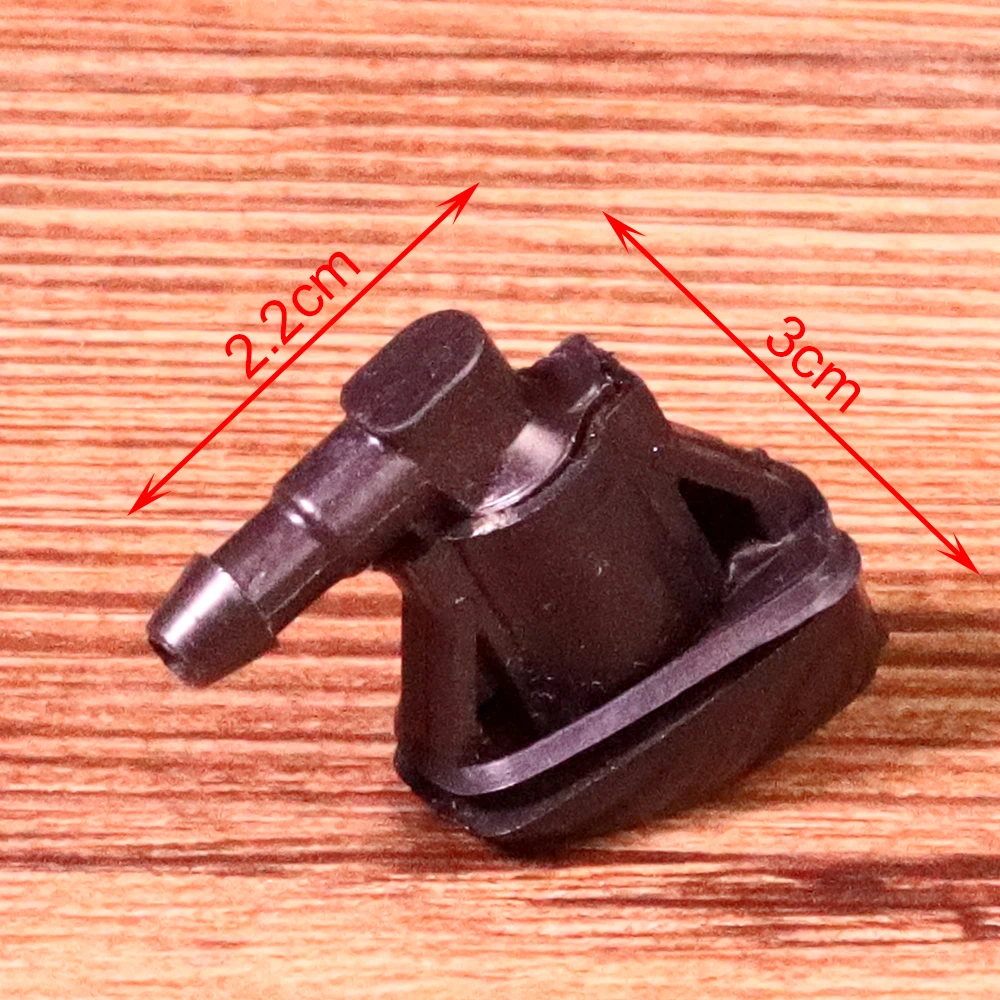 2Pcs Car Front Windshield Washer Wiper Jet Spray Nozzle 4718-4 Fit for Chevrolet Malibu Chrysler Sebring Dodge Stratus 2004 2010 (1)