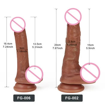 Huge Realistic Dildo Silicone Big Male Artificial Penis with Suction Cup Anal Plug Strap on Dildos for Women Adult Sex Toys Dick 6