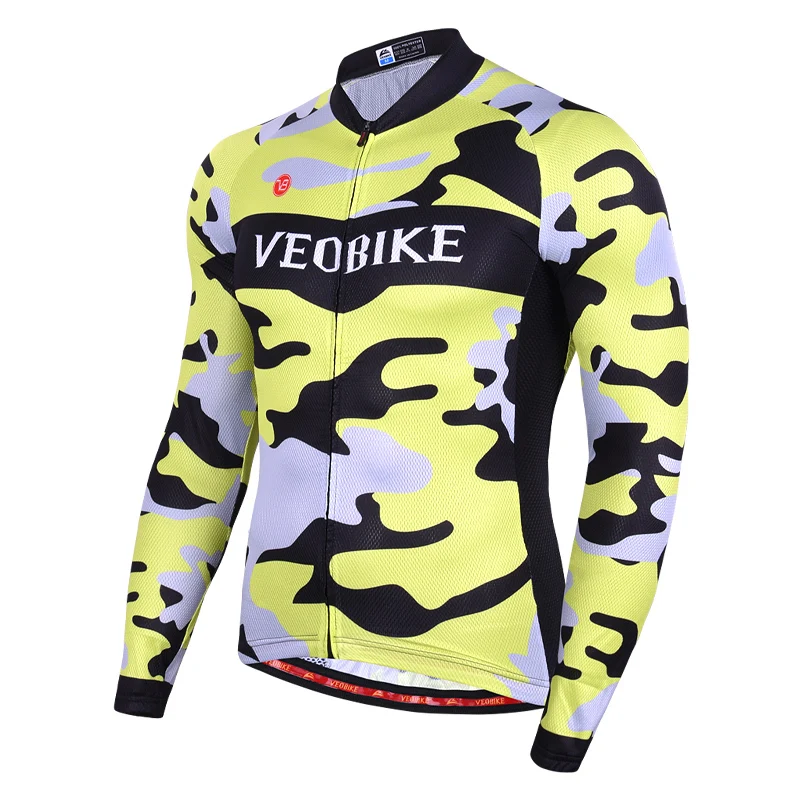 long jersey Профессиональный командный набор Джерси для велоспорта, мужская летняя одежда с коротким рукавом для езды на велосипеде, костюм для езды на велосипеде, одежда для гонок, спортивная одежда - Цвет: long jersey