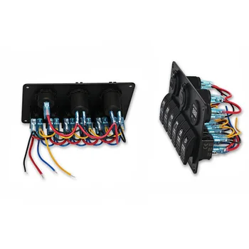 

ON-OFF Toggle Switch Panel For Car SUV Marine Truck Pre-wired IP68 1pc