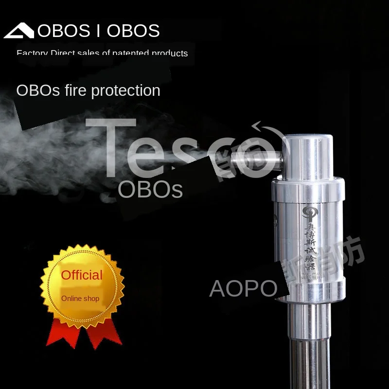 

Two-in-One Smoke Temperature Detection Test Instrument Fire Detection Device Tool Fire Smoke Pipe WW