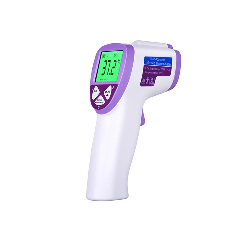 

Contactless Fever LCD Digital Thermometer Portable Handheld Infrared Body Thermometer with LCD Backlight for Baby Care