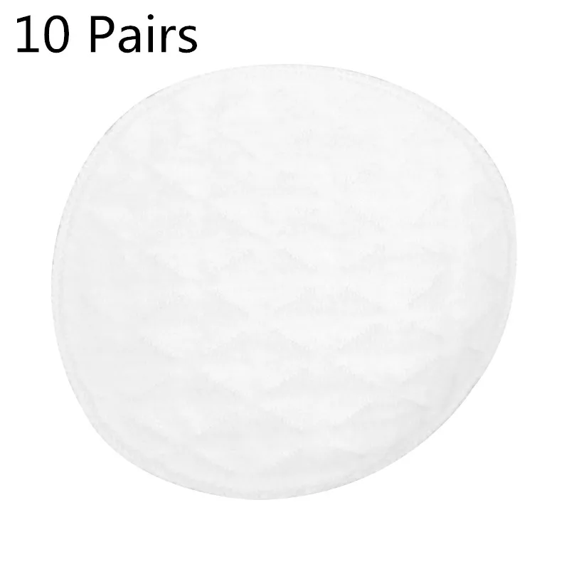 10 pairs 1/10 шт. груди колодки Уход за ногами, стирающаяся дышащая анти-переполнения послеродовой Многоразовые Защиты галакторея тормозные колодки - Цвет: 10 pairs