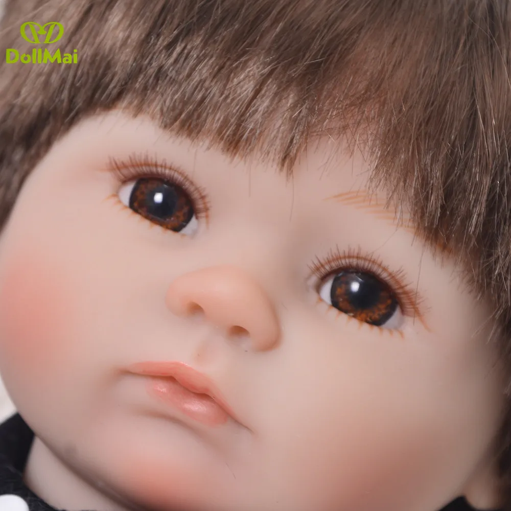 Bebes Кукла реборн 42 см Девочка мягкая силиконовая кукла Boneca reborn Brinquedos Bonecas детский день подарки игрушки кровать время пламат