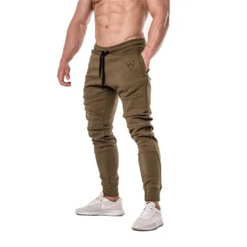 

2018 Autumn Winter Gyms Men Joggers Sweatpants Men Joggers Casual Trousers Sporting Clothing The High Quality Bodybuilding Pants