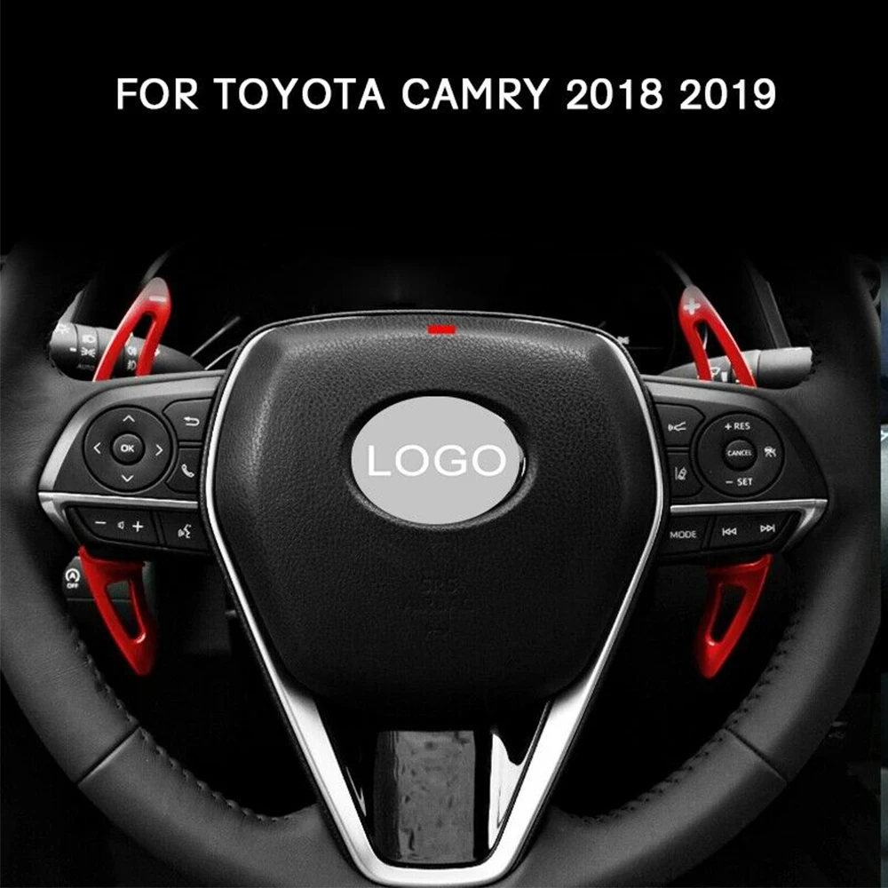 Для Toyota Camry- H2CNC рулевое колесо переключения красный весло переключения передач