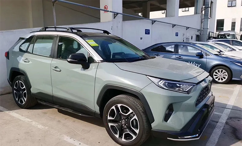 Багажник на крышу из алюминиевого сплава для Toyota RAV4 RAV-4 рейлинги для багажника верхняя поперечная рейка
