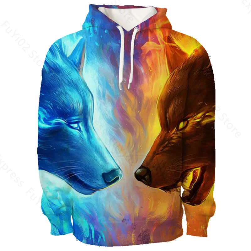 

3D Print Sweatshirts Acuarela Animals Cool Streetwear Warm Sports Clothes Spring Autumn Men Women Pullover Print Pattern Hoodies