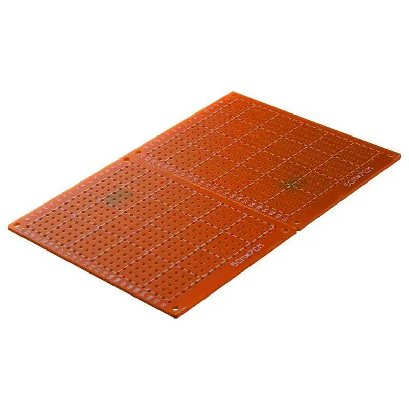 Горячая XD-20 шт. Сварка готовой PCB прототип для печатных плат DIY 5x7 см медь