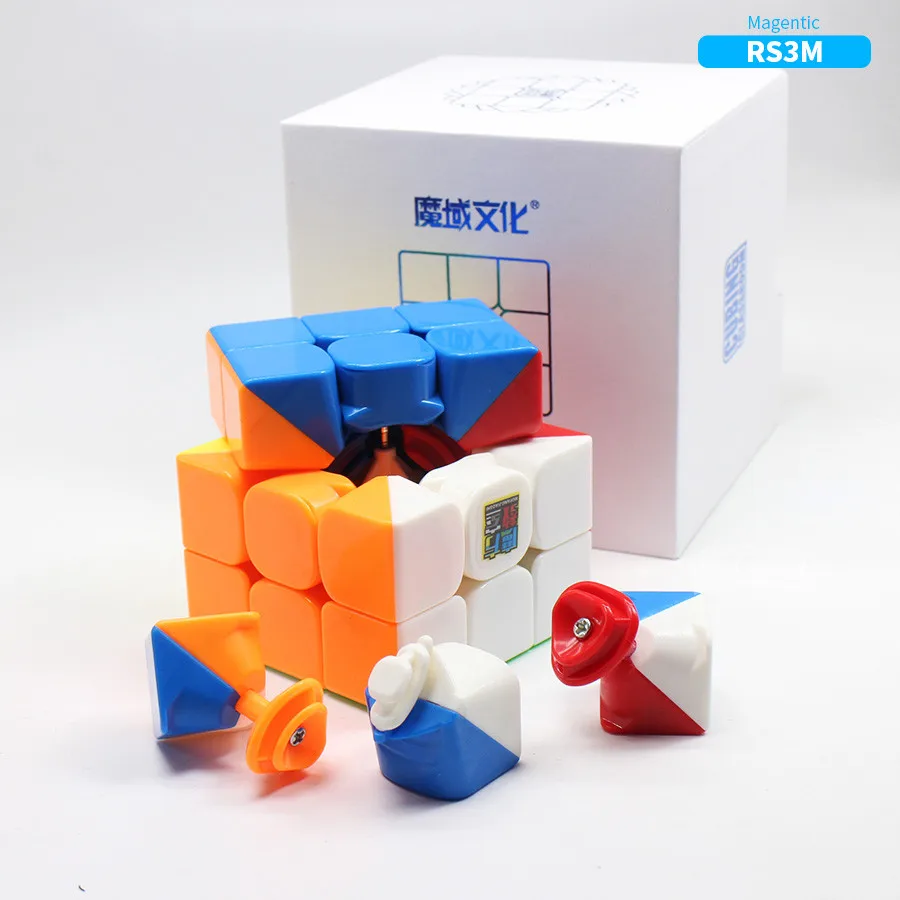 MOYU RS3M Магнитный магический куб, 3X3X3 игровой специальный кубик, 3X3X3 скоростная головоломка для детей Подарки