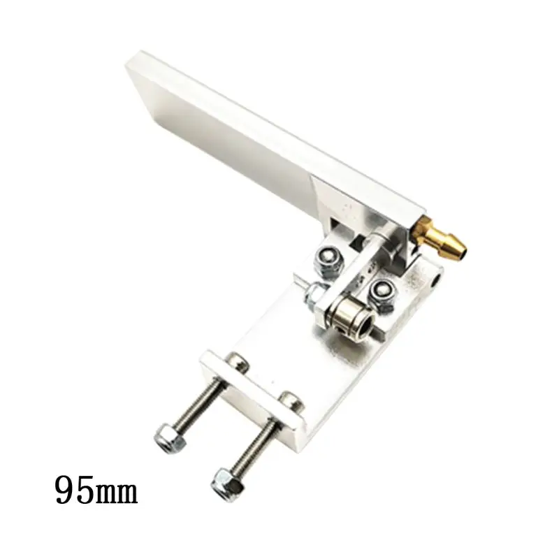 D 75mm 95mm Metal Suction Water Rudder for Remote Control RC Boat - Цвет: D