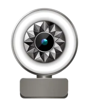 1080P USB Web Camera PC Laptop Desktop Computer Camera Microphone Ring light Webcam