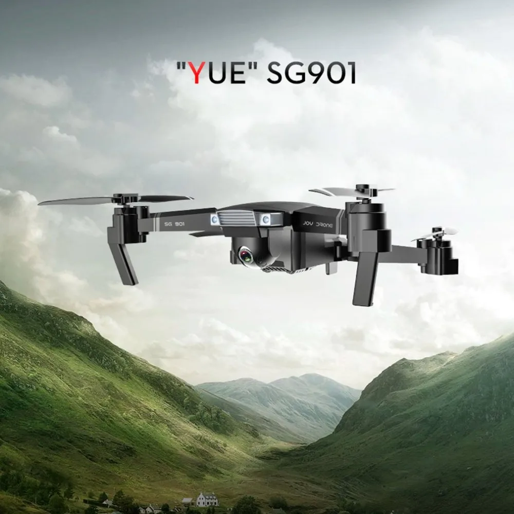 SG901 складной RC игрушечный Дрон для детей с 4 K/1080 P HD Двойная камера слежения за мной Дрон на ру e FPV Профессиональный длительный срок службы батареи самолет