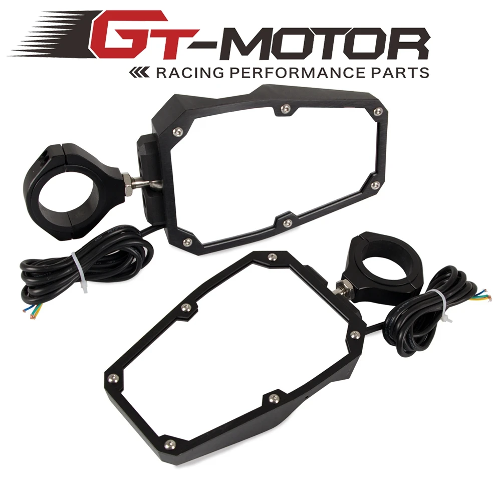 Боковые зеркала заднего вида UTV для Polaris RZR Ranger Arctic Cat Wildcat Светодиодный точечный