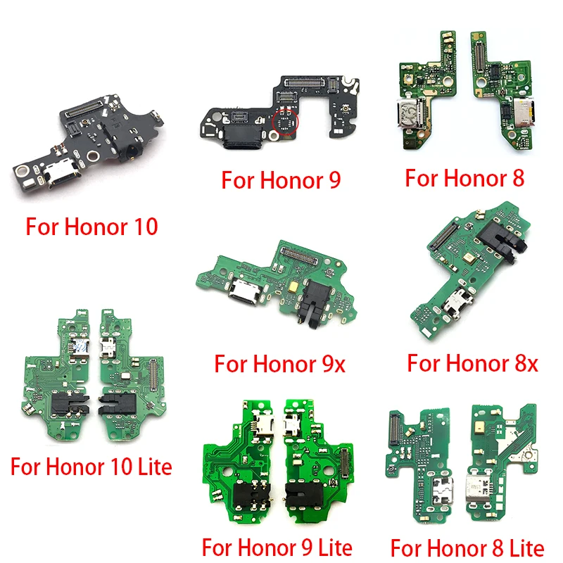 2 шт./лот USB Micro плата с зарядным портом и гибким кабелем для huawei Honor 20 Pro 5A 5X10 9X 8X Max играть 8C 8 9 lite 9S