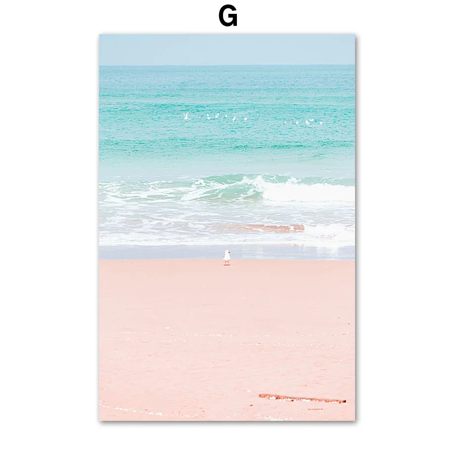 Pink-Sea-Beach-Shell-Pineapple-Hammock-Nordic-Posters-And-Prints-Wall-Art-Canvas-PaintingWall-Pictures-For (7)