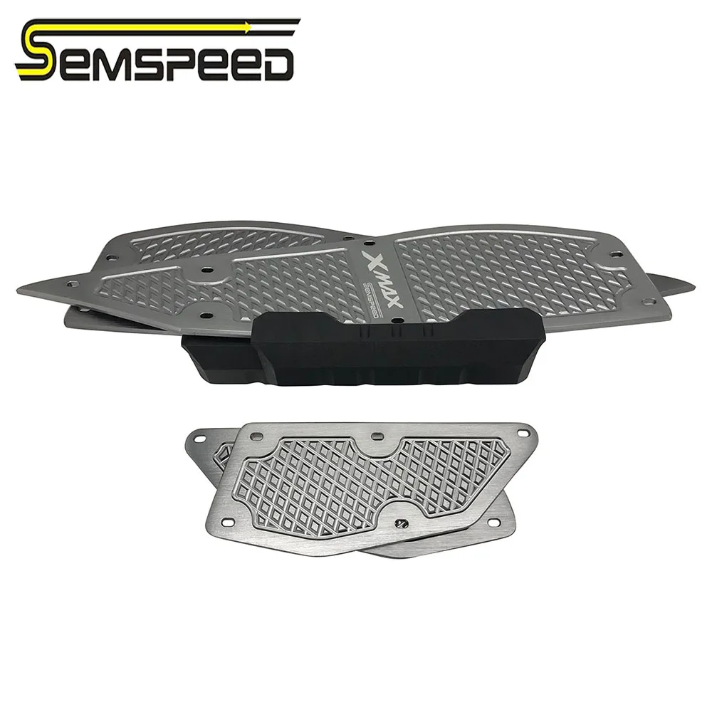 CNC Модифицированная XMAX300 педаль для ног мотоцикла для Yamaha X-MAX300 400 125 250 алюминиевые коврики для ног педали