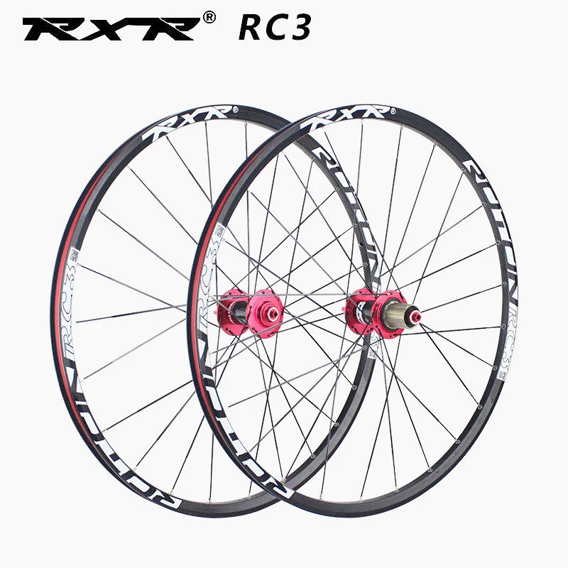 Mountain Bike Carbon Hub Aluminum Wheels 25mm Rim 7-11s Wheelsets 26 27.5 29 (1)