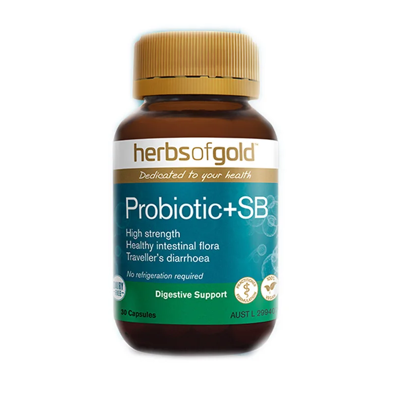 

HerbsofGold Yeast Probiotics 30 Capsules/Bottle Free Shipping