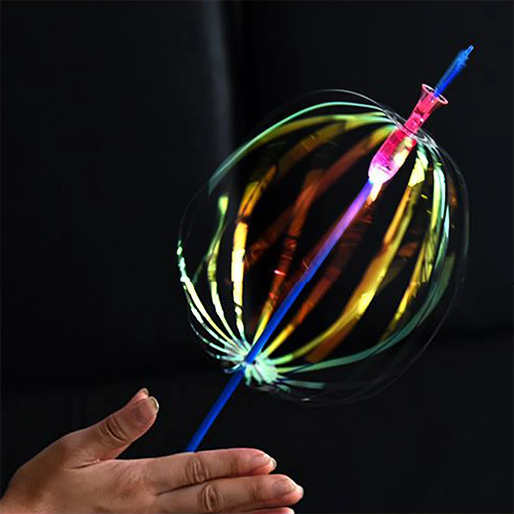 Мигающий шар палочка Радуга Светодиодный светильник для вспышки Высокое