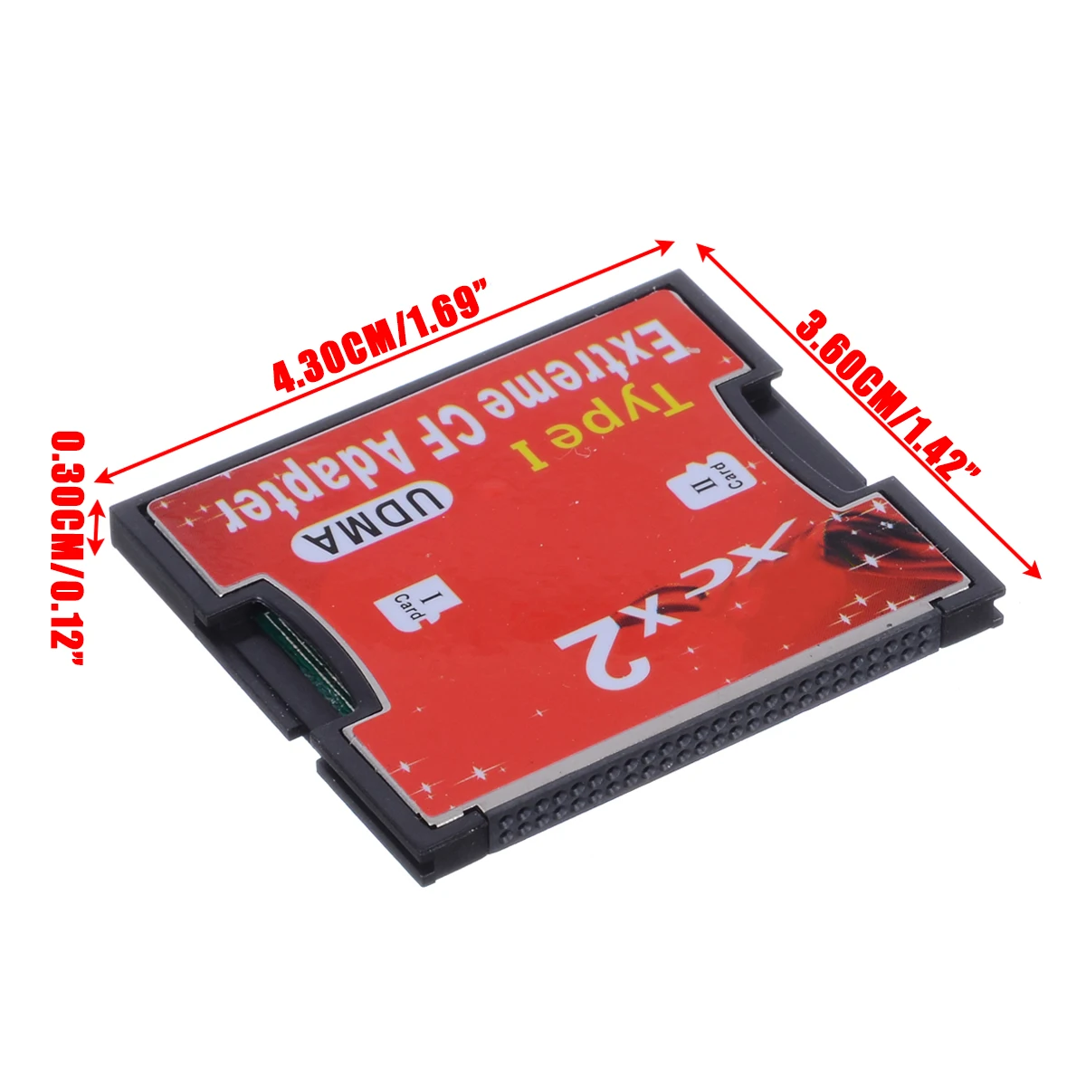 1 шт. высокое качество 2 слота Экстрим для Micro SD/SDHC TF для Compact Flash CF тип I считыватель карт памяти адаптер новейший