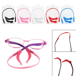 1 Set Sport Safety Silicone Strap Cord String Non Slip Ear Hook Holder Kid Child Eyewear Glasses Neck Retainers Spectacle Head