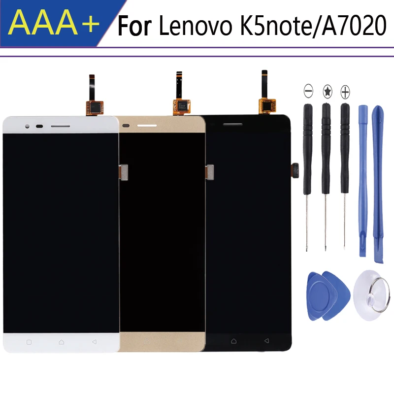 Для pantalla Lenovo Vibe K5 note LCD A7020 дисплей в мобильный телефон LCDs сенсорный экран