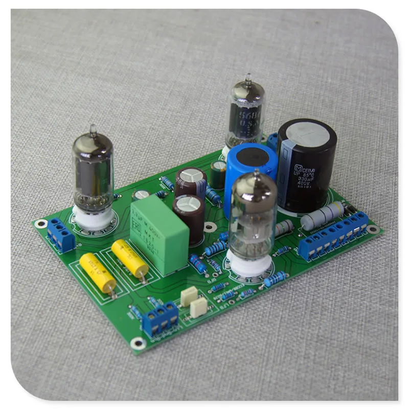 

6N11/6DJ8/ECC88 pushes 5686 low-power bile amplifier board, amp board, and the sound quality exceeds 6P1/6P14.