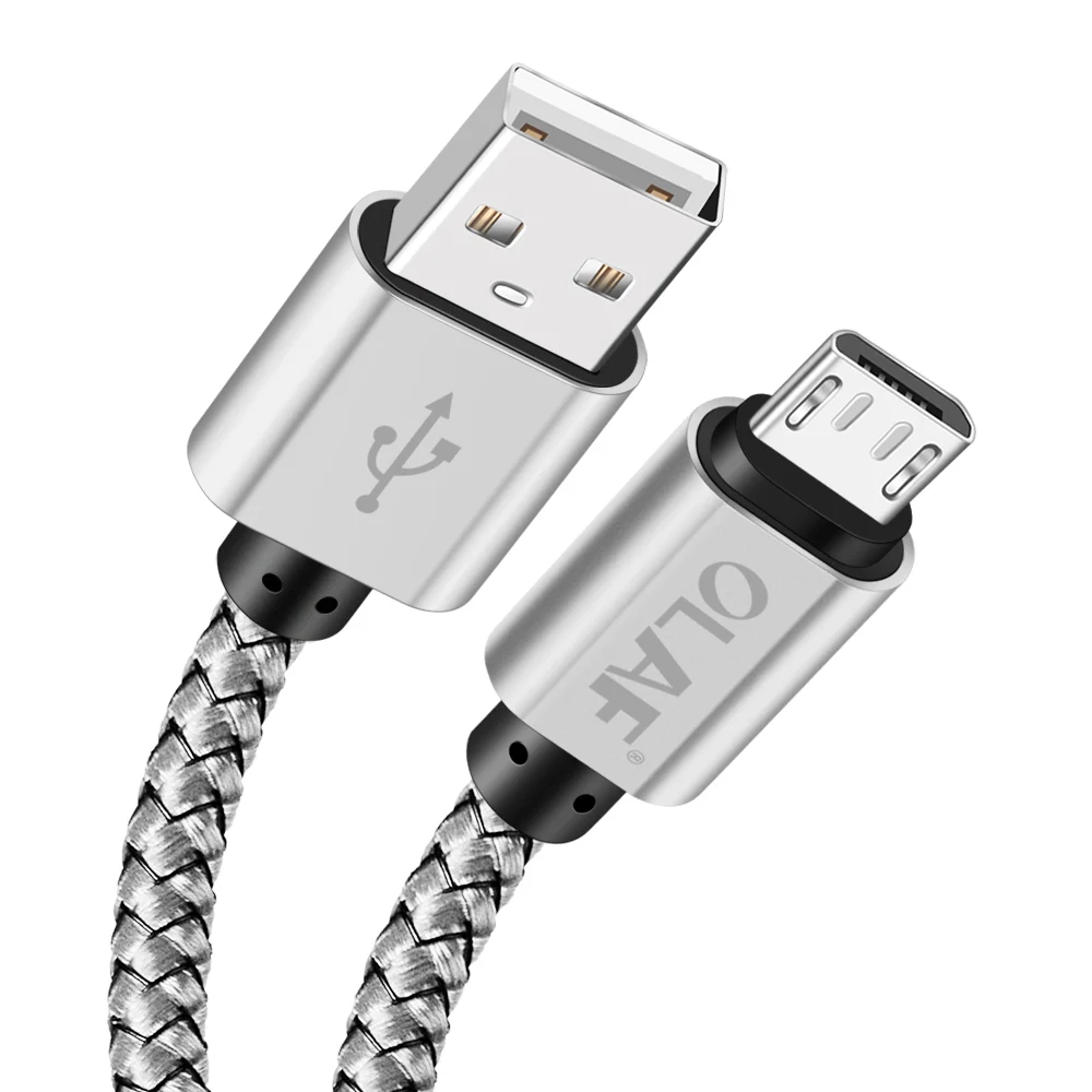 3 м/2 м/1 м кабель Micro Usb 5 в 2.4A зарядный кабель для быстрой зарядки для samsung Xiaomi телефон зарядное устройство кабель Micro-Usb плетеный провод