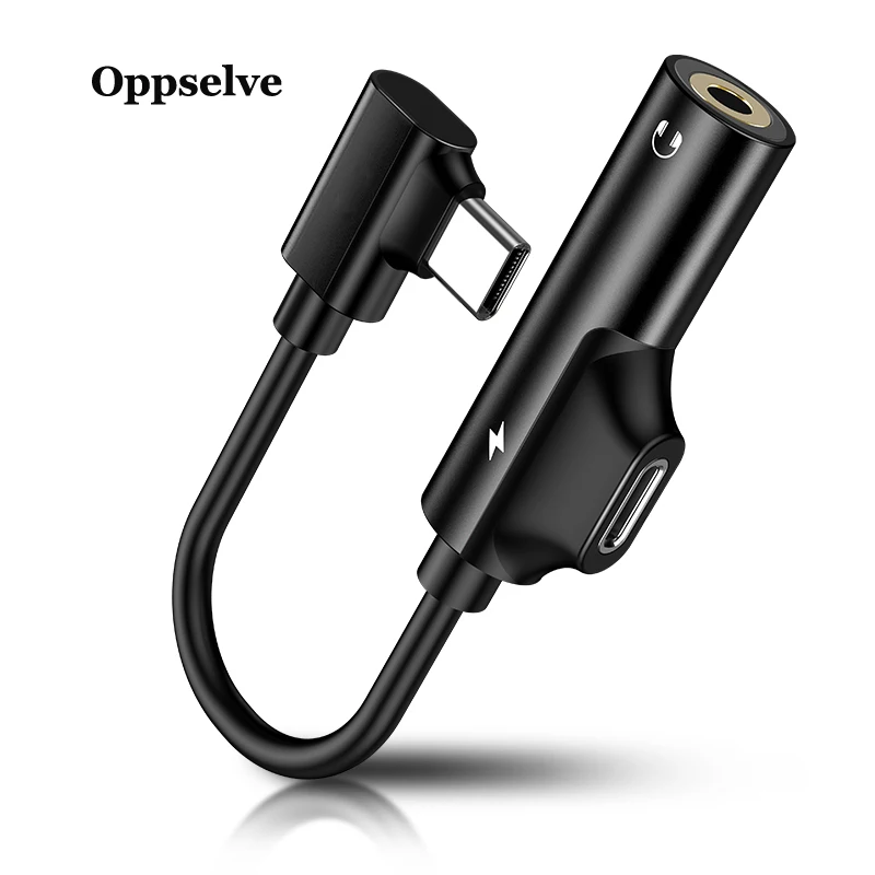 Аудиокабель Oppselve с Usb C на 3 5 мм Aux-разъем для Xiaomi 9 Huawei P30 P20 Oneplus аудио сплиттер