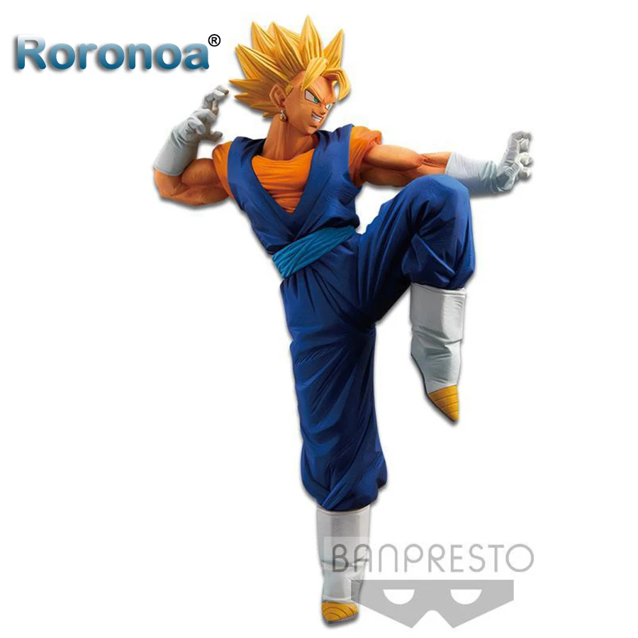 Оригинальная экшн-фигурка роророноа Banpresto D B Super Goku FEZ SSJ Vegetto из ПВХ Коллекционная
