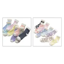 Женские зимние теплые коралловые бархатные носки-тапочки, милые яркие цвета, сердечная трубка, чулочно-носочные изделия