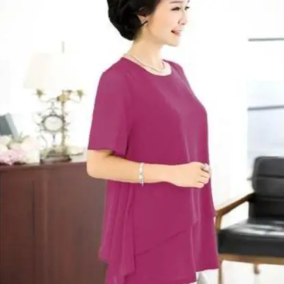 Топы и блузки размера плюс 7xl женский топ Mujer Chemisier Femme рубашка женская Blusas Mujer De Moda DJ664