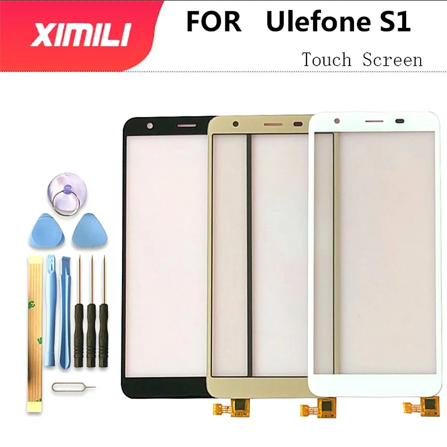 

100% Оригинальный сенсорный экран для Ulefone S1, дигитайзер сенсорной панели, сменная мобильный телефон, аксессуары для Ulefone S1 Pro