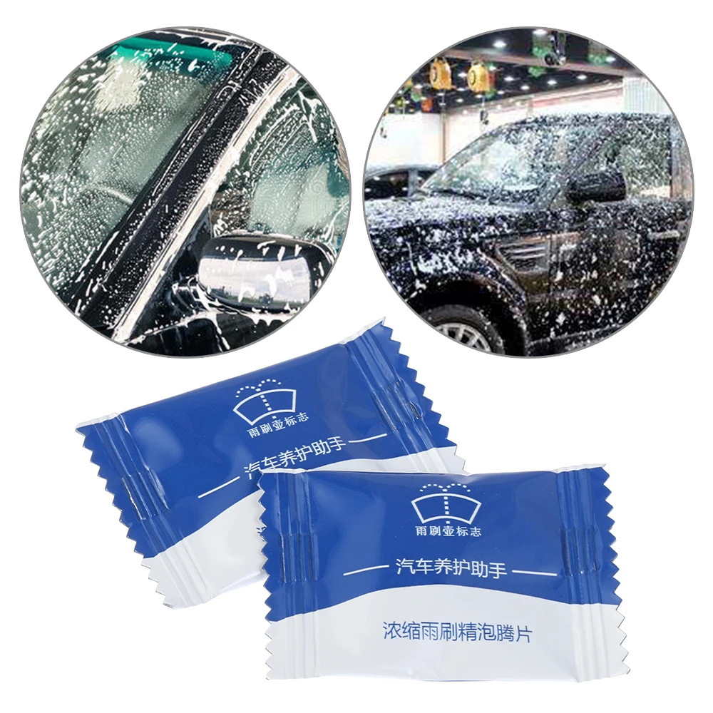 

10Pcs/set Compact Auto Wiper Detergent Effervescent Tablets High Performance Car Care Glass Washer Cleaning Tools
