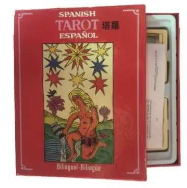 13 стильных карт Таро загадочные divination персональные игральные карты для женщин английская/китайская версия игры - Цвет: As shown12