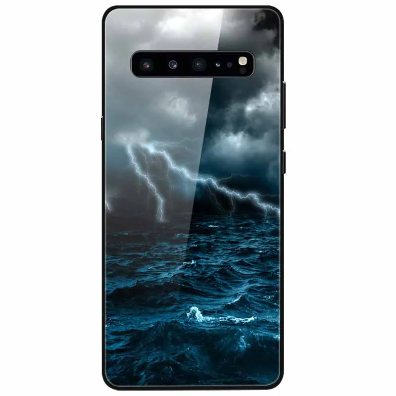 For Samsung S10 Plus Case Tempered Glass Protective back cover for Samsung Galaxy S10 / S10e Phone Case S10 + s10Plus S 10 Capa 3