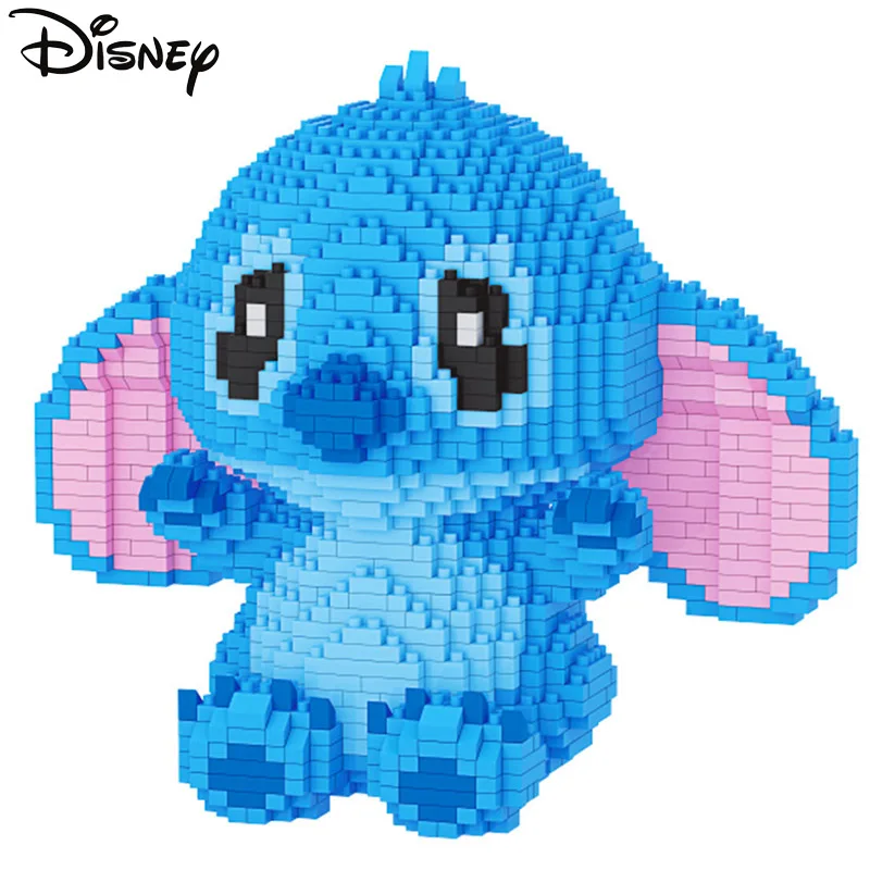 Disney Lilo & Stitch Angel Building Blocks Toy Shape Color Early