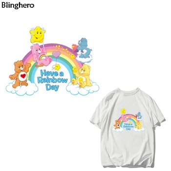 

20pcs/lot Blinghero Cartoon Thermal Patches Cute Iron-on Patch Stickers T-shirt Jacket Heat Transfer Patches DIY Pacth BH0350