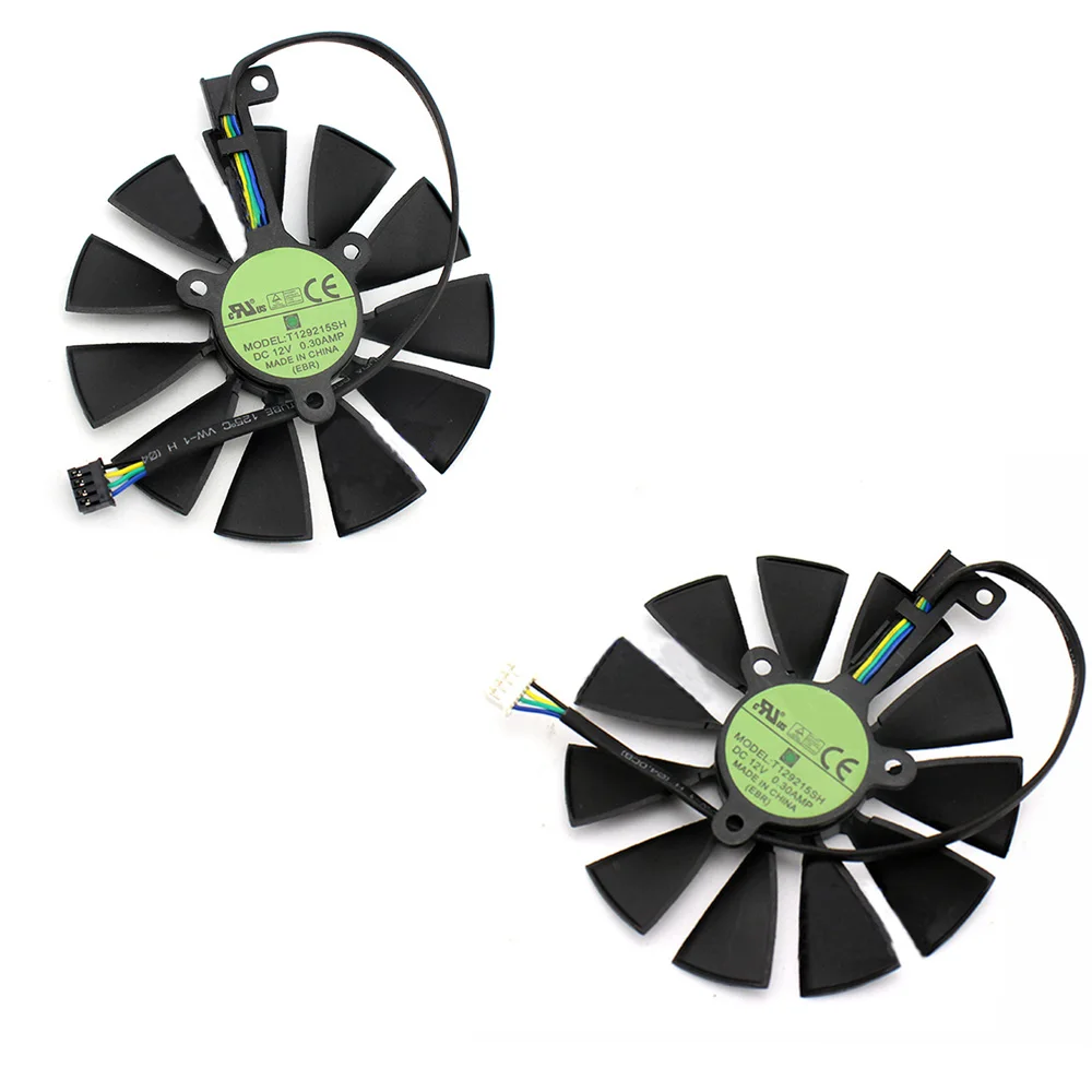 Охлаждающий вентилятор для видеокарты FDC10U12S9 C/T129215SH ASUS RTX2080 2070 2060 запасная часть DC