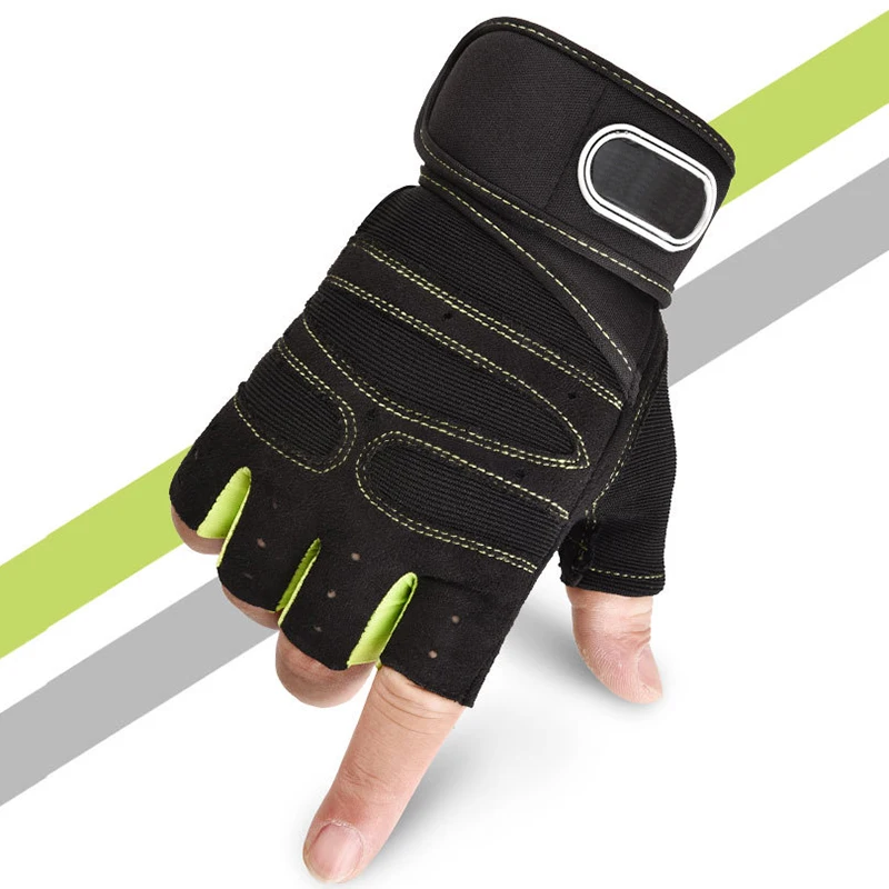 

High Quality Gym Grade Weight Lifting Gloves Training Bodybuilding Fitness Exercise Half-finger Gloves NCM99