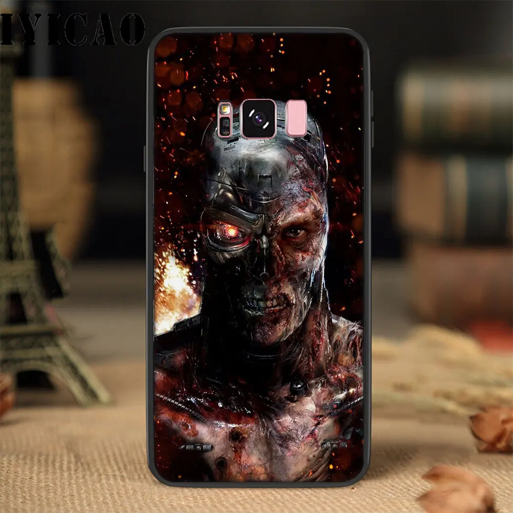 Терминатор Шварценеггер мягкий чехол для samsung A70 A60 A50 A40 A20 A10 Note 8, 9, 10, плюс A10S A20S A30S A40S A50S M20 M30 - Цвет: 6