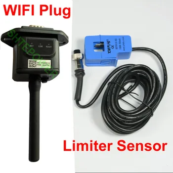 

Inter Limiter sensor and Wifi Port Plug Web/Phone App on Line Monitoring for 2nd generation Grid tie inverters