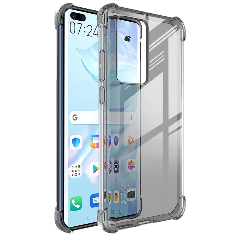 

Чехол IMAK Для Huawei P40 Pro, противоударный, силиконовый, с подушками безопасности
