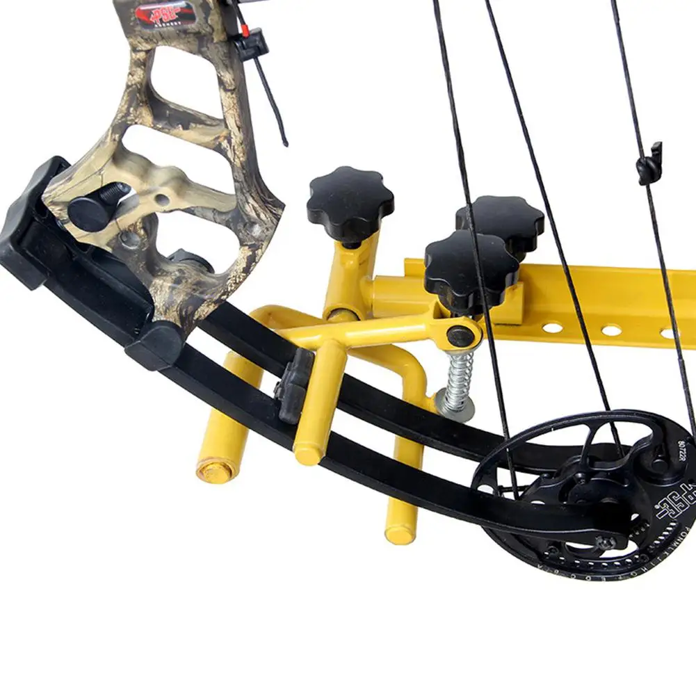 

Adjustable Bow Bracket Archery Parallel Bow Vise Support Bow Stand Archery Sport Competition Equipment for Archery