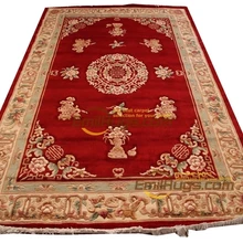 Цветочный ковер, античный испанский ковер, тяжелый домашний ковер для гостиной с животным узором