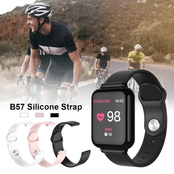 

B57 Smart Watch Replacement Strap High Quality Silicone Watchband Bracelet 1.8CM