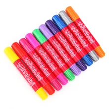 10 цветов, Временный Мел для волос, подарочный набор для девочек, нетоксичный, портативный, для окрашивания волос, Меловые карандаши, моющаяся краска для волос, карандаш