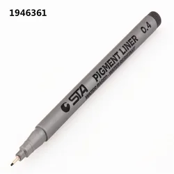 Waterproof Black Fine Line Sketch Pens for Art and Office Supplies (04)