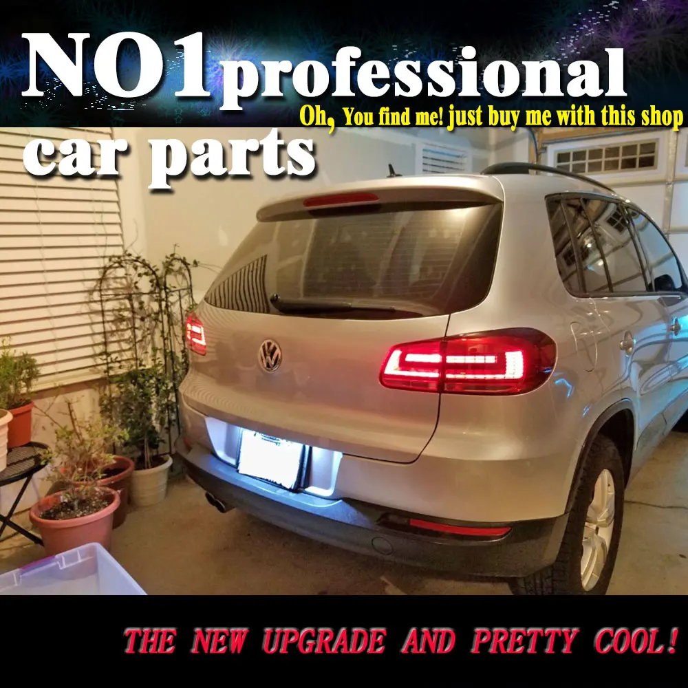 Автомобильный Стайлинг для VW Tiguan хвост светильник s 2013 2015 Volks Wagen новые